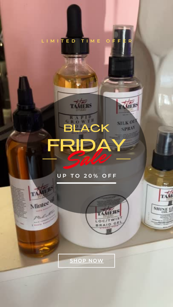 Black Friday Beauty Sale-Loc Kits, Wig Care, Healthy hair Gifts 🎁Hair Tamers Studio